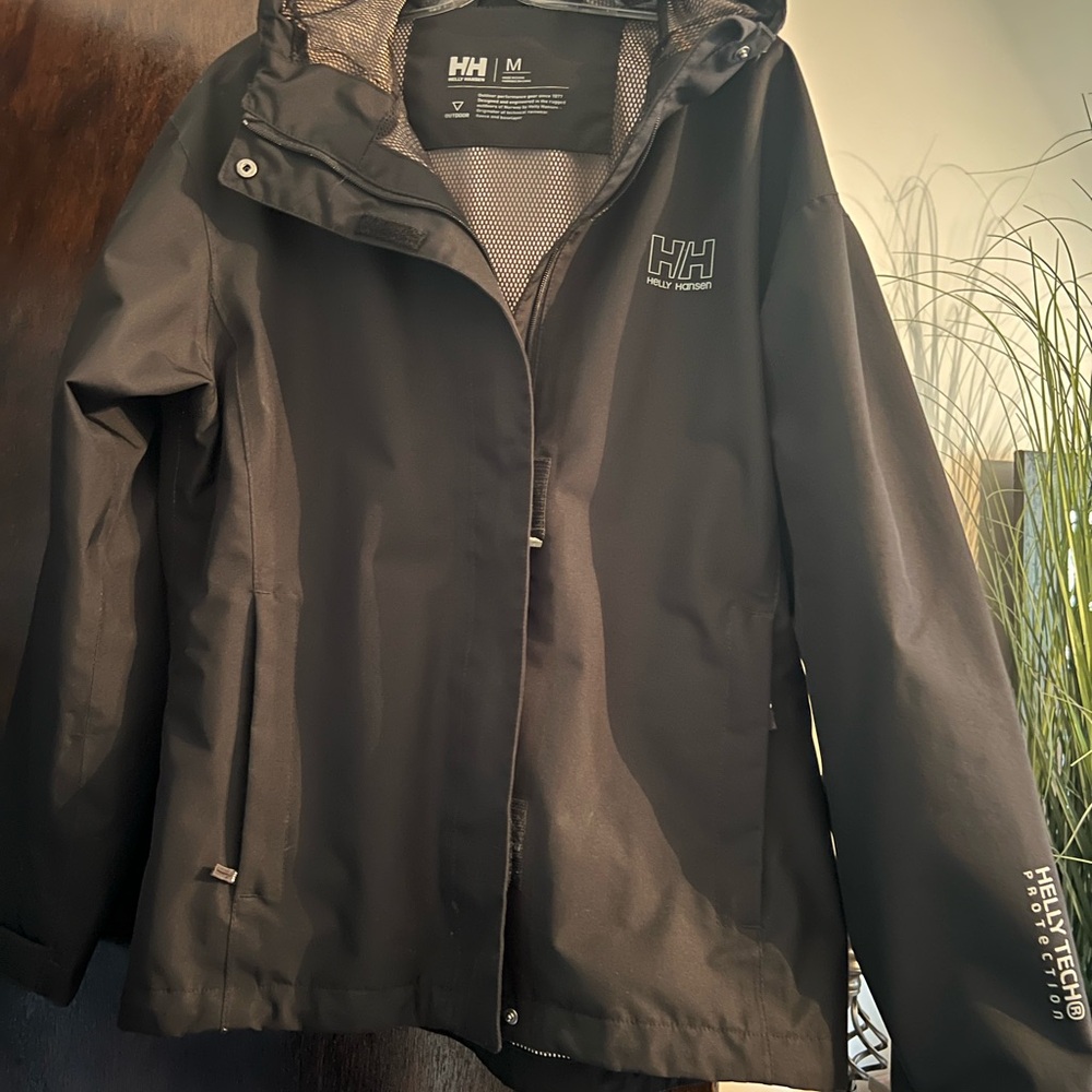 Helly Hansen Black Ski Snow Jacket Weather-Resistant